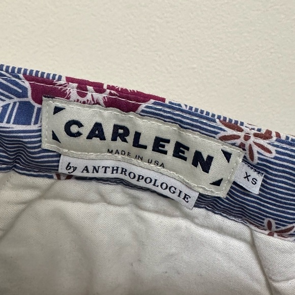 Anthropologie Carleen Floral Quilted Mini Skirt - Picture 6 of 7